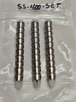 (30) SWAGELOK SS-400-SET FERRULE SET (1 FRONT FERRULE/1 BACK FERRULE)