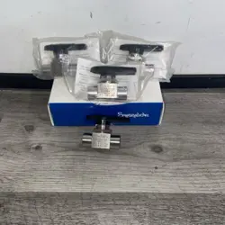 SWAGELOK BALL VALVE   ( SET OF 4). SS-43GVF4STAINLESS STEEL 40 SERIES2-WAY 3/8