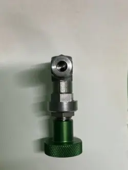 STAINLESS STEEL LOW FLOW METERING VALVE 1/4 IN SWAGELOK TUBE PRECISION SS-4L