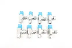 BOX OF 8 SWAGELOK SS-600-3-8TMT TEE FITTING 3/8IN TUBE X 3/8IN NPT X 3/8IN NPT