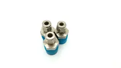 NEW!! LOT OF 3! SWAGELOK SS-400-1-8 STAINLESS 1/4 IN.TUBE OD X 1/2 IN. MALE NPT