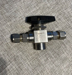SWAGELOK SS-83XKS6 SEAT PCTFE HIGH PRESSURE 3-WAY BALL VALVE