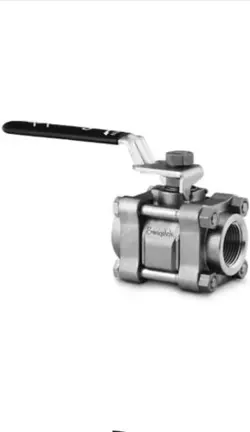 NEW LOT OF 2 SWAGELOK SS-63TF8 3 PIECE 60 SERIES BALL VALVE 1/2” STAINLESS