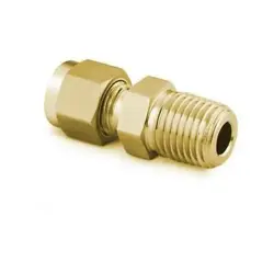 SWAGELOK B-200-1-2RT BRASS SWAGELOK TUBE FITTING FNSP
