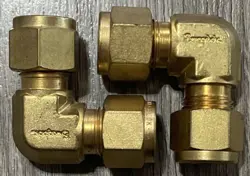 90 BRASS ELBOW