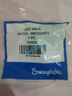 1PC SWAGELOK 2507-600-6