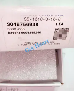 1PC SWAGELOK SS-1610-3-16-8 CARD PIPE JOINT  FEDEX OR DHL OR UPS