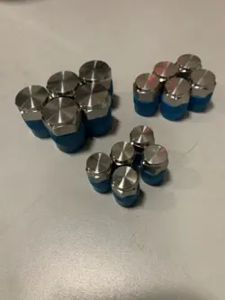 5X - SWAGELOK SS PIPE PLUG 1/4”,  3/8”,  1/2” MALE NPT,  SS-4-P, SS-6-P, SS-8-P