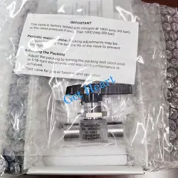1PC SWAGELOK SS-42GF2 BALL VALVE  FEDEX OR DHL OR UPS