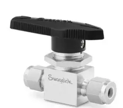 SWAGELOK SS-43S6, BALL VALVE, TUBE FITTING