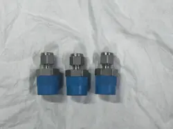 SWAGELOK MALE CONNECTOR, 1/4 IN. TUBE OD X 1/2 IN. MALE NPT PART #: SS-400-1-8
