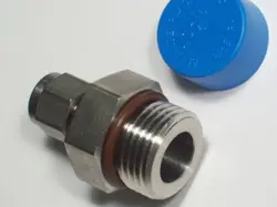 SWAGELOK SS-400-1-10ST STAINLESS STEEL CONNECTOR, 1/4