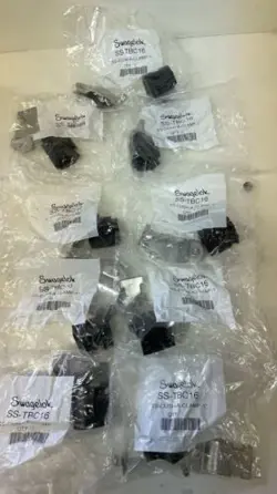 LOT OF 11 SWAGELOK SS-TBC16 1