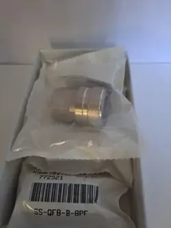 SWAGELOK SS-QF8-B-8PF, STAINLESS SS QUICK CONNECT FULL FLOW BODY.