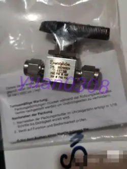 1PC NEW SWAGELOK SS-41GS3MM STAINLESS STEEL BALL VALVE DHL FAST DELIVERY