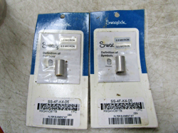 💥2) NEW SWAGELOK SS-4F-K4-05 STAINLESS STEEL FILTER ELEMENT KIT 0.5 MICRON