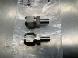 (2) SWAGELOK STAINLESS FITTING 1/2