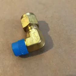 NEW SWAGELOK BRASS ELBOW FITTING, 1/4