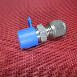 SSP GRIP® 1/4 TUBE OD X 1/4 NPT MALE PIPE STRAIGHT CONNECTOR 316 STAINLESS STEEL