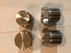 LOT OF 2 SWAGELOK STAINLESS STEEL PIPE PLUG, 1