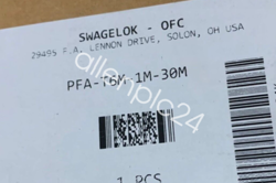 PFA-T6M-1M-30M SWAGELOK PFA TUBE BRAND NEW FEDEX OR DHL