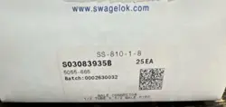 SWAGELOK SS-810-1-8 TUBE FITTING 1/2