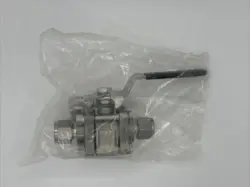 NEW SWAGELOK SS-63TS8-JL STAINLESS STEEL 3-PIECE 60 SERIES BALL VALVE 1/2” TUBE