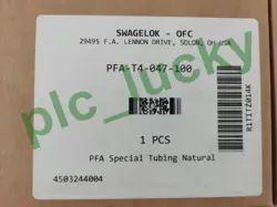 PFA-T4-047-100 SWAGELOK PFA-T4-047-100