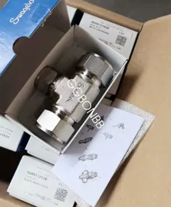1PC SWAGELOK SS-1610-3-16-12 CARD PIPE JOINT  FEDEX OR DHL