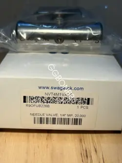 SWAGELOK NVT4M1VA20 HIGH PRESSURE NEEDLE VALVE 20000 PSI  FEDEX OR DHL OR UPS
