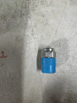 SWAGELOK STAINLESS STEEL PIPE PLUG, 1/4