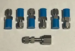SWAGELOK SS-4-VCR-6-400 VCR FACE SEAL FITTING 1/4 TUBE X 1/4 VCR LOT OF 6