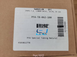 BRAND NEW SWAGELOK PFA-T8-062-100 TEFLON TUBING PFA-T8-062-100#YC