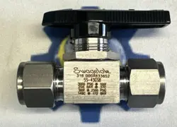SWAGELOK SS-43GS8 1 PIECE 40G SERIES BALL VALVE 1/2” STAINLESS STEEL