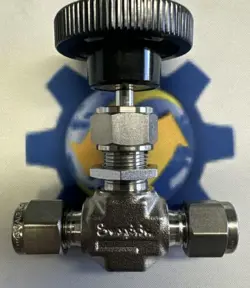SWAGELOK SS-1RS4 INTEGRAL BONNET NEEDLE VALVE 1/4” 5000 PSIG STAINLESS STEEL