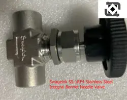 SWAGELOK SS-1RF4 STAINLESS STEEL INTEGRAL BONNET NEEDLE VALVE  FAST SHIPPING