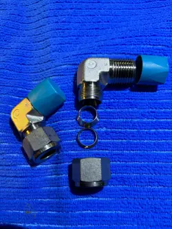 2, SWAGELOK STAINLESS STEEL ELBOW CONNECTOR, 1/2
