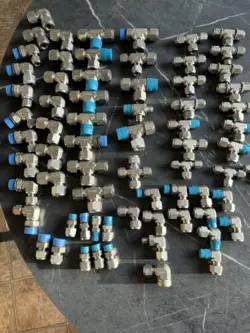 SWAGELOK TUBE  FITTINGS  LOT OF 69