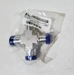 SWAGELOK 316L-12TB7-4 FITTING 316L STAINLESS TUBE BUTT WELD UNION CROSS