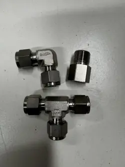 SWAGELOK LOT  OF THREE VARIOUS FITTINGS NEW