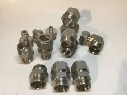 3/4 SWAGELOK,LET LOK ,PARKER STAINLESS FITTINGS