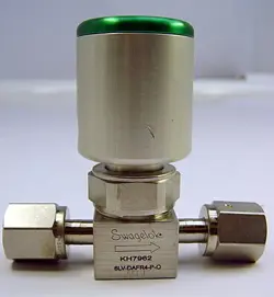 SWAGELOK 6LV-DAFR4-P-O SEALED DIAPHRAGM VALVE, 1/4