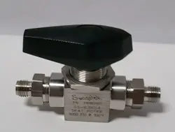 SWAGELOK SS-83KS4 HIGH PRESSURE BALL VALVE SEAT PCTFE 6000 PSI STAINLESS STEEL