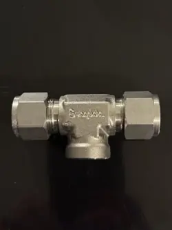 SWAGELOK SS-810-3-8TTF FEMALE BRANCH TEE 1/2”X1/2”X1/2” FNPT
