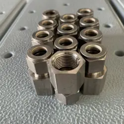 SWAGELOK SS-810-7-8 STAINLESS STEEL CONNECTOR, 1/2