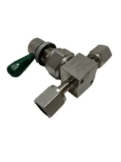 1/4” SWAGELOK SS-DLV51 HIGH PURITY HIGH PRESSURE DIAPHRAGM SEALED VALVE NEW