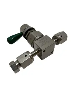 1/4” SWAGELOK SS-DLV51 HIGH PURITY HIGH PRESSURE DIAPHRAGM SEALED VALVE 2W NEW