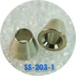 5X! NEW SWAGELOK SS-203-1 316 STAINLESS STEEL FRONT FERRULE FOR 1/8
