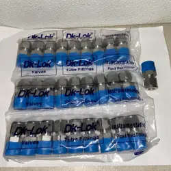 30-DK TUBE FITTINGS TUBE FITTING 3/8” REF SS-600-1-6 SWAGELOK