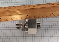 STAINLESS STEEL SWAGELOK TUBE FITTING, REDUCER, 1/4 IN. TUBE OD X 5/8 IN.